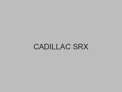 Enganches económicos para CADILLAC SRX